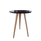 Mesa De Canto Lateral E Apoio Sala Quarto Pé Palito 56 Cm Pre