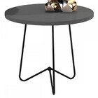 Mesa De Canto Luxo 100% Mdf Onix/preto 8005 - Jb Bechara