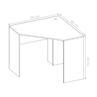 Mesa De Canto Oniqua Chumbo