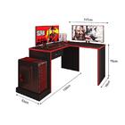 Mesa De Canto Para Computador Desk Gamer Drx-9000 - Pr Móveis