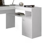 Mesa De Canto Para Computador Nilo Branco Caemmun