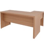 Mesa De Canto Para Escritório Em L Angular Com 3 Gavetas Amên