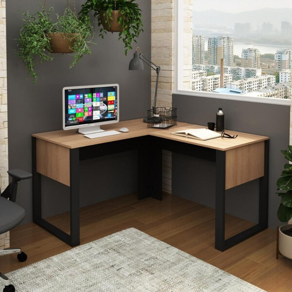 Mesa De Canto Para Escritório Me4181 Tecnomobili