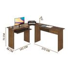 Mesa De Canto Para Estudos Max Nogal