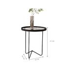 Mesa De Canto Pensilvania Preto Preto