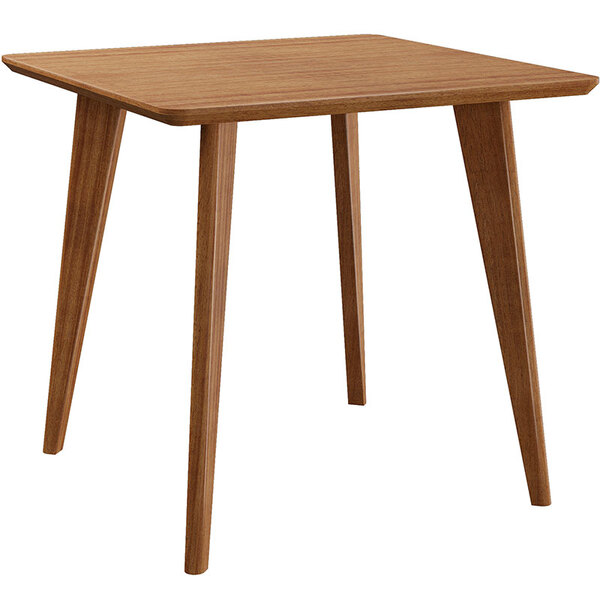 Mesa De Canto Quadrada Jussara – Tremarin - Nogal