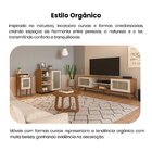 Mesa De Centro 100% Mdf Jasmin Cinamomo