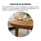 Mesa De Centro 100% Mdf Jasmin Cinamomo