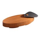 Mesa De Centro 100% Mdf Para Sala De Estar Pivô Cinamomo/laca