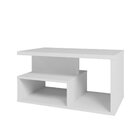 Mesa De Centro 2 Nichos Linea Appunto Branco