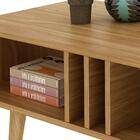 Mesa De Centro 2 Prateleiras Natural Mc2226 - Tecno Mobili