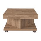 Mesa De Centro 63cm Com Rodízios Multimóveis Cr45152