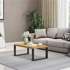 Mesa De Centro 67cm Industrial Mdf F13 Pradel