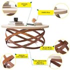 Mesa De Centro 8045 Jb Bechara Pérola