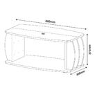 Mesa De Centro 86cm Multimóveis Cr45137