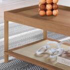 Mesa De Centro 93 Cm Pes Madeira Oslo 27961 Artesano