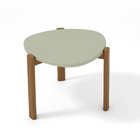 Mesa De Centro Alta Mar De Morros  Macadamia/verde