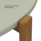 Mesa De Centro Alta Mar De Morros  Macadamia/verde