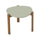 Mesa De Centro Alta Mar De Morros  Macadamia/verde