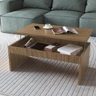 Mesa De Centro Articulada Para Sala De Estar Brisa Olmo