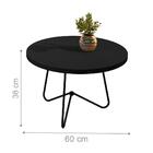 Mesa De Centro Bari Preto