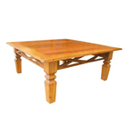 Mesa De Centro Beauty Em Madeira De Demolição - Cód 1207