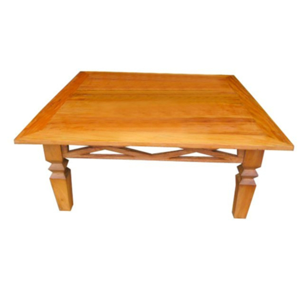 Mesa De Centro Beauty Em Madeira De Demolição - Cód 1207