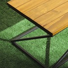 Mesa De Centro Bella Em Madeira Pinus Estilo Industrial