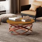 Mesa De Centro Bergamo Nature Pe Bronze