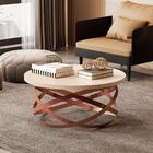 Mesa De Centro Bergamo Perola Pe Bronze