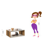 Mesa De Centro Bonito Línea Brasil