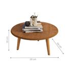 Mesa De Centro Brilhante Viena Naturalle