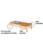 Mesa De Centro Cadenza Hb Móveis