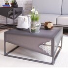 Mesa De Centro Campinas  Cimento Queimado