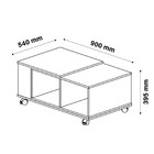 Mesa De Centro Cancun Nature E Off White