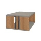 Mesa De Centro Castle Amendoa Titanio