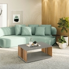 Mesa De Centro Castle Amendoa Titanio