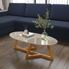 Mesa De Centro Classic Gianduia/nature - Tebarrot Móveis