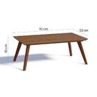 Mesa De Centro Classic Retangular Freijo