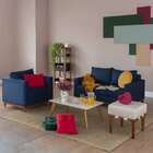 Mesa De Centro Classic Retangular Off White