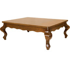 Mesa De Centro Clássica Luiz Xv Verniz Mel