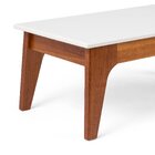 Mesa De Centro Club  Bege/garapa