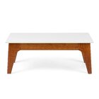 Mesa De Centro Club  Bege/garapa