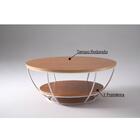 Mesa De Centro Coliseu - Branco/marfim