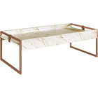 Mesa De Centro Columbia Retangular - Branco