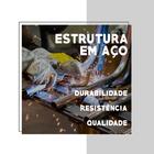 Mesa De Centro Com Bandeja Madeirada E Tubos Pretos Carraro