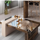 Mesa De Centro Com Espelho Giovana Deck Off White Banana Bit