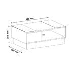 Mesa De Centro Com Espelho Multimóveis Cr45140