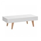 Mesa De Centro Com Tampo Basculante  Branco