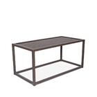 Mesa De Centro Com Tampo Ripado